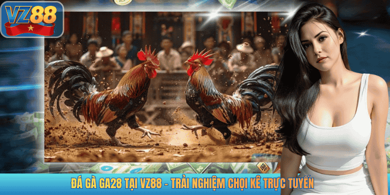 ĐÁ GÀ GA28 TẠI VZ88 - TRẢI NGHIỆM CHỌI KÊ TRỰC TUYẾN